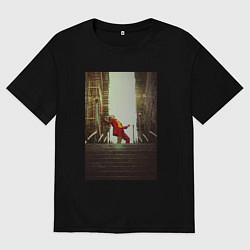 Женская футболка оверсайз Танец Джокера