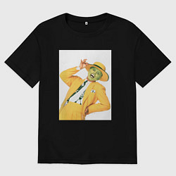 Женская футболка оверсайз Маска - Джим Керри