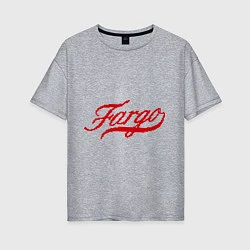 Женская футболка оверсайз Fargo
