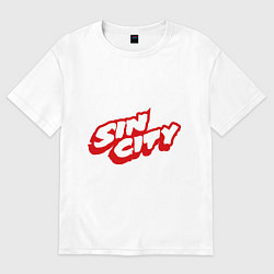Женская футболка оверсайз Sin City