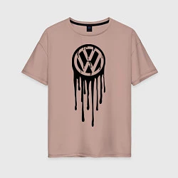 Женская футболка оверсайз Volkswagen
