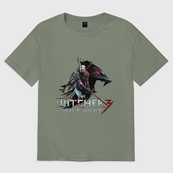 Женская футболка оверсайз The Witcher 3