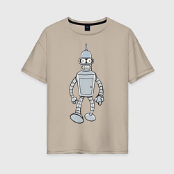 Женская футболка оверсайз Iron Bender