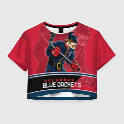 Женский топ Columbus Blue Jackets