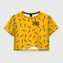 Женский топ PUBG: Yellow Weapon