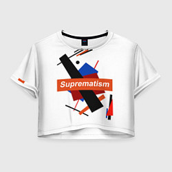 Женский топ Supermatism White