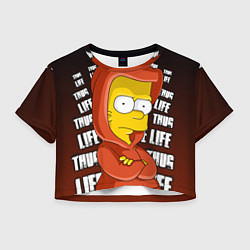 Женский топ Bart: Thug Life