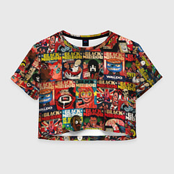 Женский топ ЧЕРНОЕ ЗЕРКАЛО