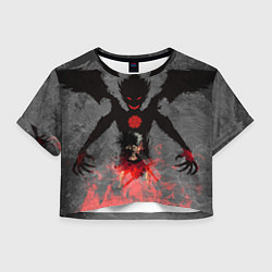 Женский топ Черный клевер