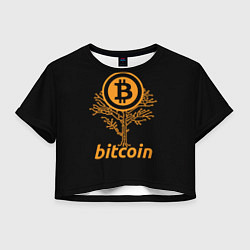 Женский топ БИТКОИН ДЕРЕВО BITCOIN TREE