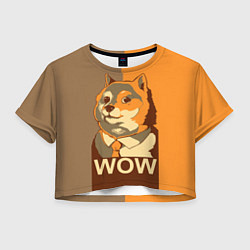 Женский топ Doge Wow