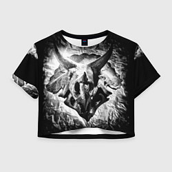 Женский топ Трицератопс Динозавр