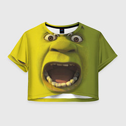 Женский топ Shrek is Yelling