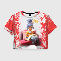 Женский топ It takes two mini logo