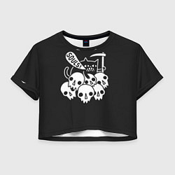 Женский топ Кот - Жнец