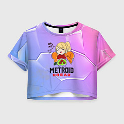 Женский топ Metroid Dread Самус Аран