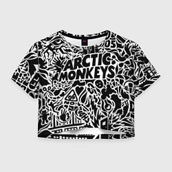 Женский топ Arctic monkeys Pattern