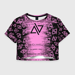 Женский топ Adele - Паттерн логотипов