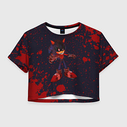 Женский топ SONIC EXE Краски 4