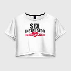 Женский топ Секс Инструктор SEX INSTRUCTOR