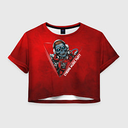 Женский топ Cyborg music