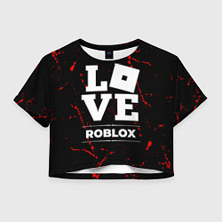 Женский топ Roblox Love Классика