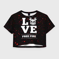 Женский топ Free Fire Love Классика