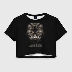Женский топ Maine coon - кот