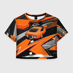 Женский топ Vintage Tron Ретро-автомобиль