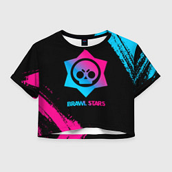 Женский топ Brawl Stars Neon Gradient