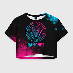 Женский топ Ramones Neon Gradient