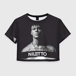 Женский топ Данил Прытков черно-белая фотография