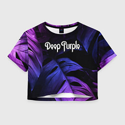 Женский топ Deep Purple neon monstera