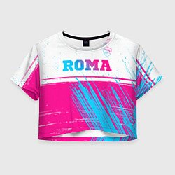 Женский топ Roma neon gradient style: символ сверху