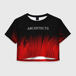 Женский топ Architects red plasma