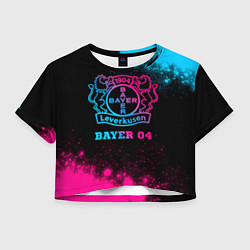 Женский топ Bayer 04 - neon gradient