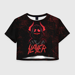 Женский топ Slayer - рок 80-х