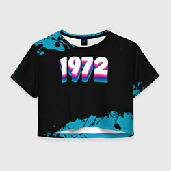 Женский топ Made in 1972: vintage art