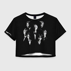 Женский топ BTS BLACK