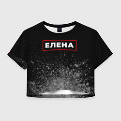 Женский топ Елена - в красной рамке на темном