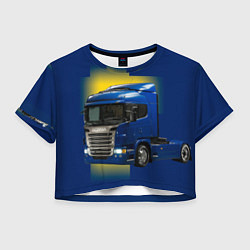 Женский топ Scania truck