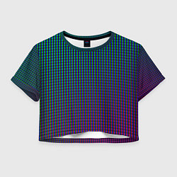 Женский топ Multicolored texture