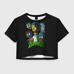 Женский топ Zombie Simpsons