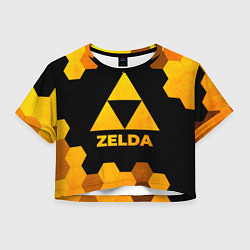 Женский топ Zelda - gold gradient