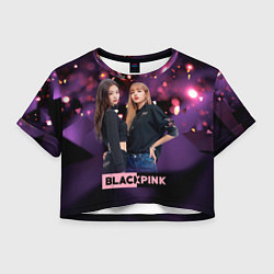 Женский топ Blackpink purple