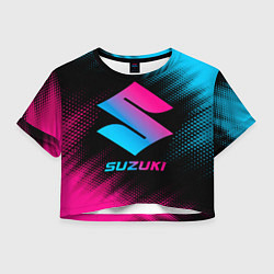 Женский топ Suzuki - neon gradient