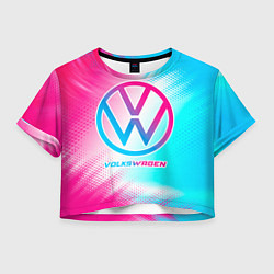 Женский топ Volkswagen neon gradient style