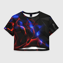 Женский топ Starfield red logo