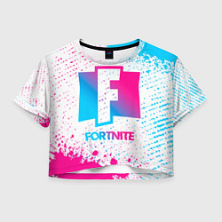 Женский топ Fortnite neon gradient style