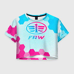 Женский топ FAW neon gradient style